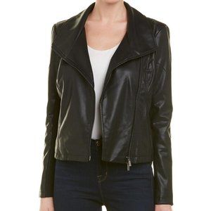 Bagatelle Genuine Leather Envelope Leather Jacket
